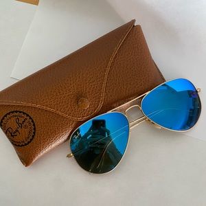 Ray-Ban Aviator Flash Lenses (blue)